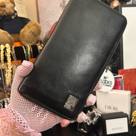 Versace Collection Black Wallet Organizer - Picture 5 of 15